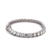 Tira 6mm Moissanite Tennis Bracelet VVS1 Diamond Alternative 925 Sterling Silver