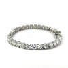 Tira 5mm Moissanite Tennis Bracelet VVS Diamond Alternative 925 Sterling Silver