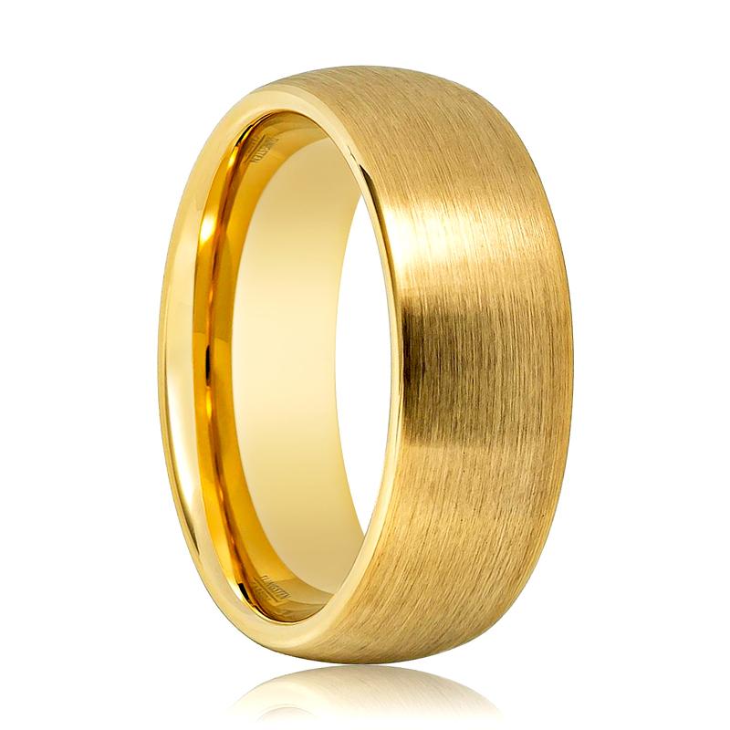 LEONANTUS | Yellow Gold Tungsten Ring