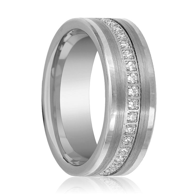 CEPHEUS | Cubic Zirconia Tungsten Ring