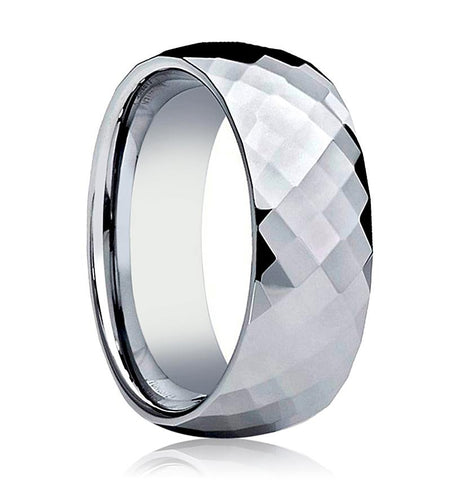 RANGER | Shiny Diamond-Shaped Tungsten Ring