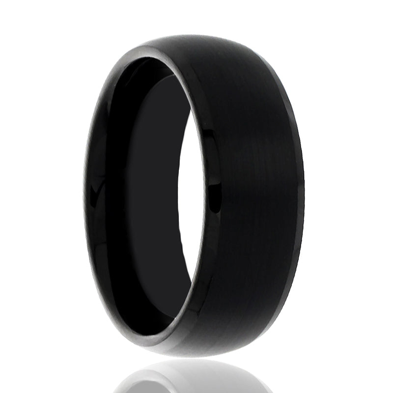 SPADE | Black Tungsten Ring