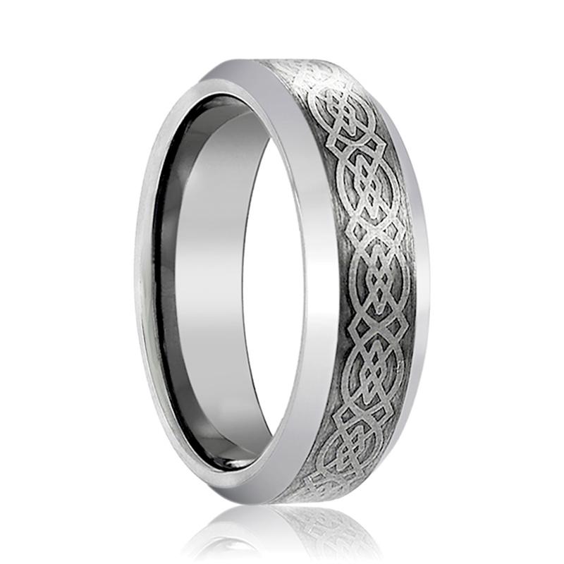 KINGSLEY | Celtic Design Tungsten Ring