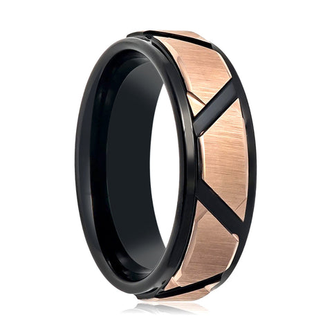 FISONE | Rose Gold Tungsten Ring