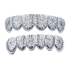 Insicive Rhodium Plated Hip Hop Grillz