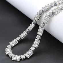 Luxuria Silver Iced Out CZ 8mm 20Inch Chain