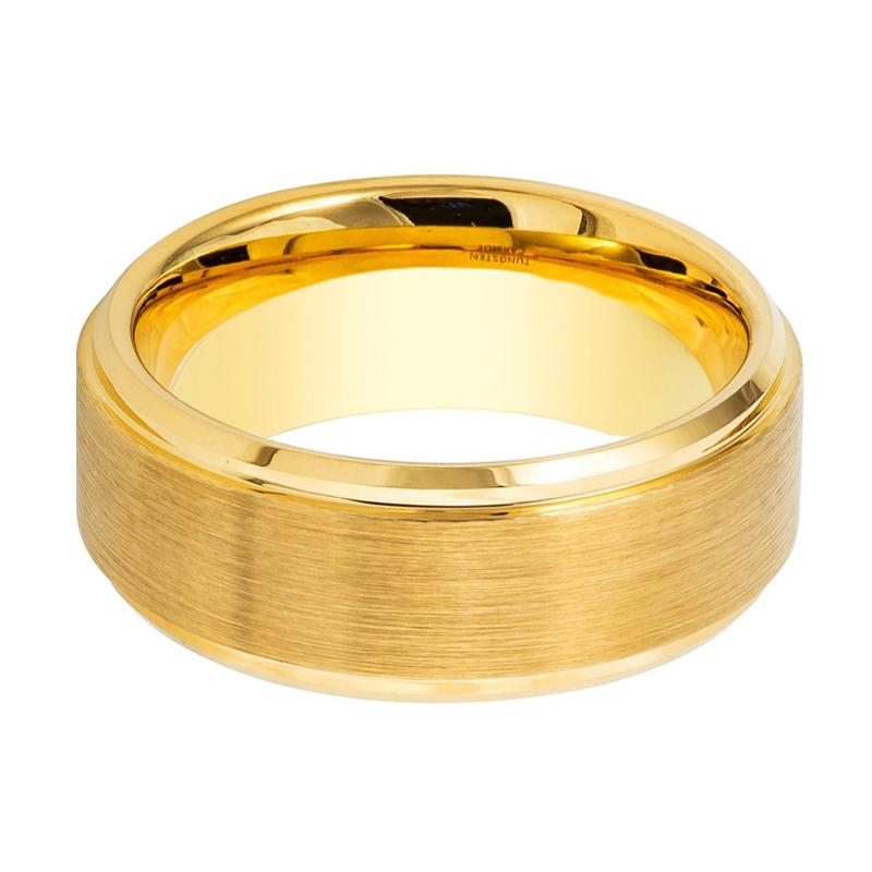 NIX | Yellow Gold Tungsten Ring