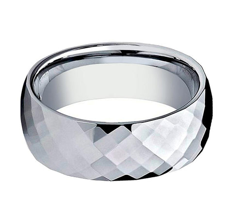 RANGER | Shiny Diamond-Shaped Tungsten Ring