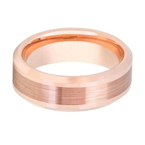 NAOS | Rose Gold Tungsten Ring