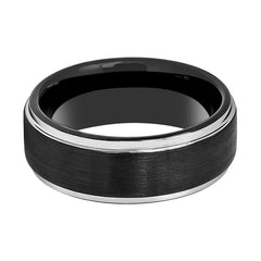 LIGARIUS | Black Tungsten Ring