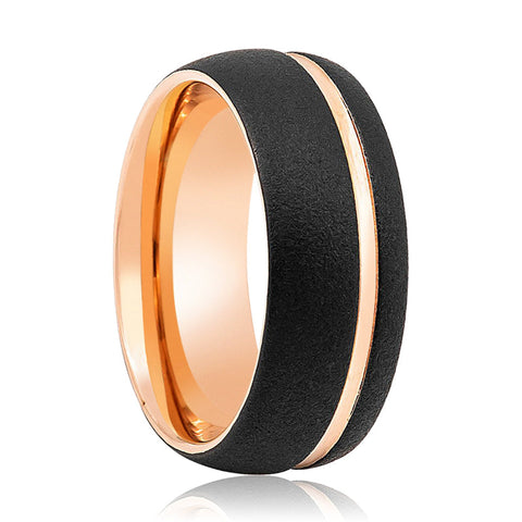 ARGENT | Rose Gold Tungsten Ring