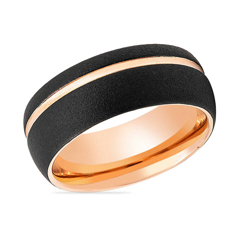 ARGENT | Rose Gold Tungsten Ring