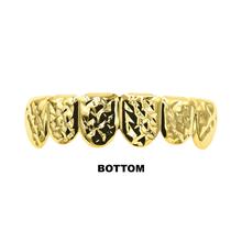 Steady Glimmer 14K Yellow Gold Plated Hip Hop Grillz