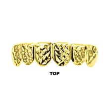 Steady Glimmer 14K Yellow Gold Plated Hip Hop Grillz