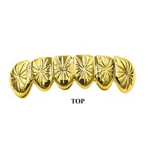 Insicive 14K Yellow Gold Plated Hip Hop Grillz