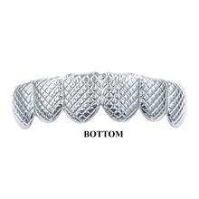 Dazzling Rhodium Plated Hip Hop Grillz