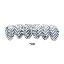 Dazzling Rhodium Plated Hip Hop Grillz