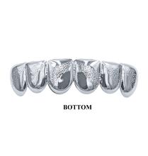 Blaze Rhodium Plated Hip Hop Grillz