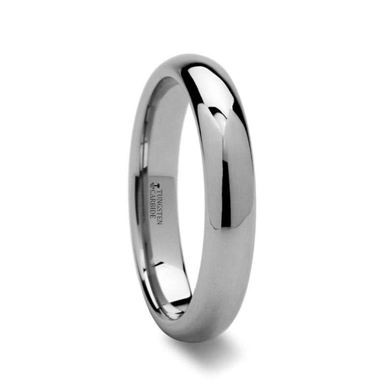 DOMINUS Domed Tungsten Carbide Ring - 2mm - 12mm, Men's Wedding Band, Promise Rings for Men and Women.