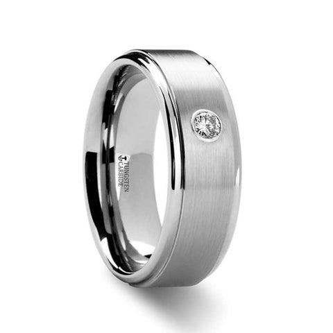 BRIGHTON Diamond Tungsten Ring - 8mm